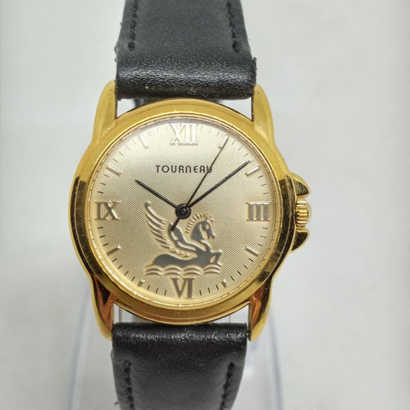 Tourneau Women's 30mm Gold Tone Pegasus Icon Limited Edition Watch - Picture 3 of 11